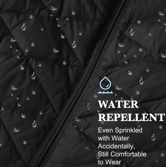 Women's  Light way goose down water resistant jacket - Picture 4 of 7